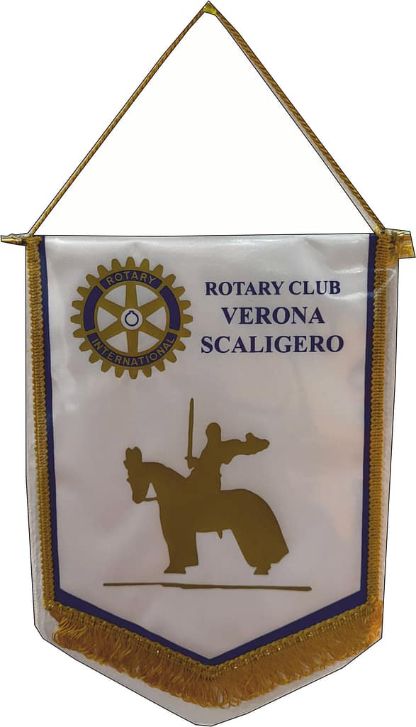 gagliardetto rotary club verona scaligero personalizzato gagliardetto rotary club verona scaligero