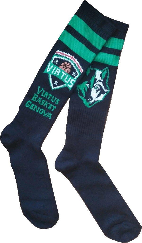 calza personalizzata Virtus Genova calza Virtus Genova