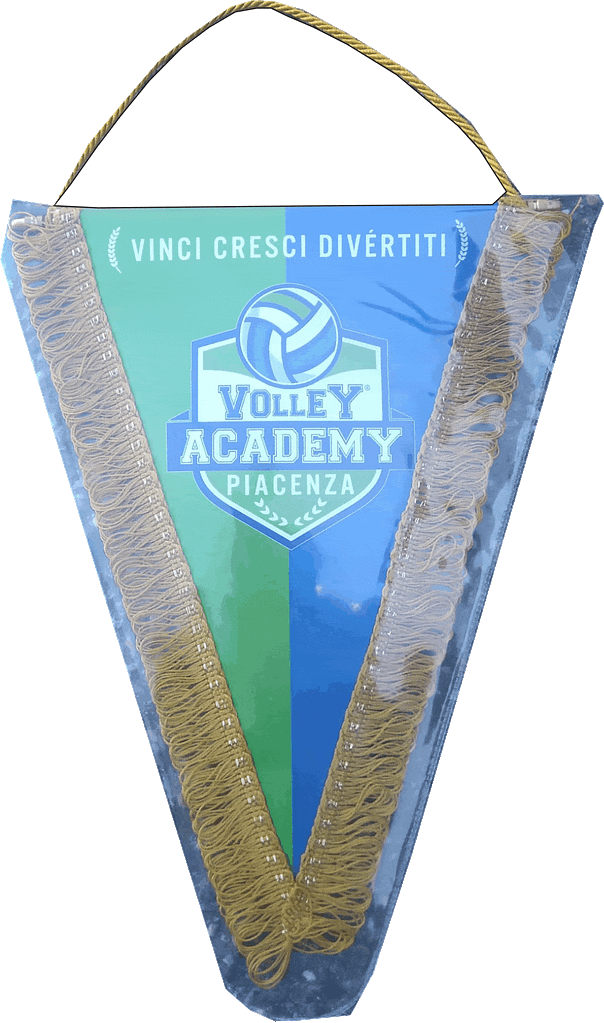 GAGLIARDETTI Gold medi personalizzati gold Volley Academy gagliardetti gold medi Volley Academy