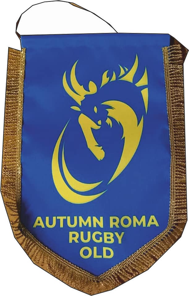 gagliardetto autumn Roma Rugby piccole quantità gagliardetto autumn Roma Rugby