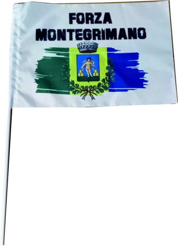 Bandierina economica Montegrimano personalizzata Bandierina economica Montegrimano