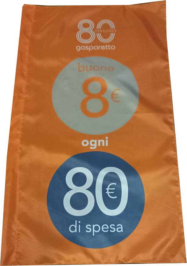 bandiera per esposizione auto Gasparetto bandiera per esposizione auto