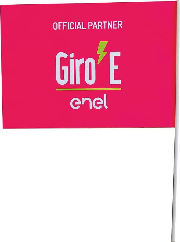 Bandiera per Giro Enel personalizzata Bandiera per Giro Enel