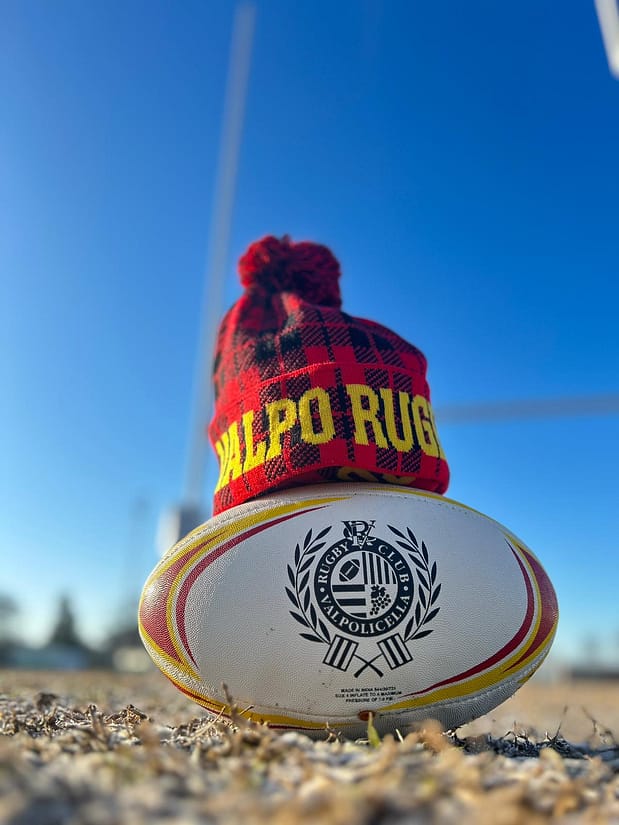 Cappello con Pon Pon Valpolicella Rugby personalizzato Cappello con Pon Pon Valpolicella Rugby