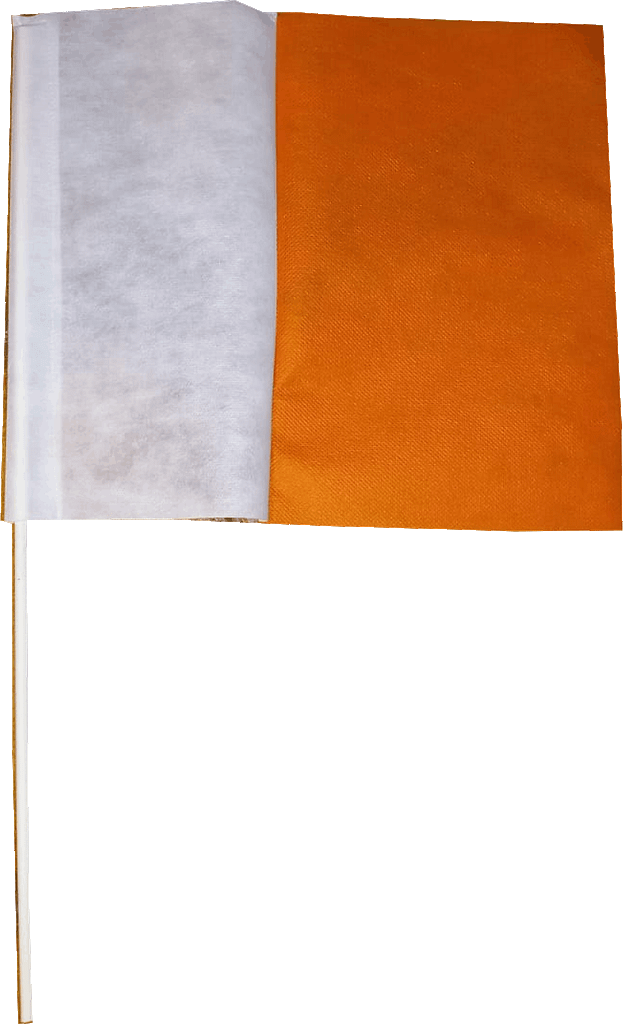 bandierine per coreografie stadio bianco arancio bicolori bandierine per coreografie stadio bianco arancio
