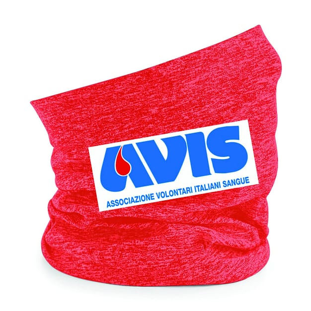Scaldacollo 3D Personalizzato Avis con logo Scaldacollo 3D Personalizzato Avis