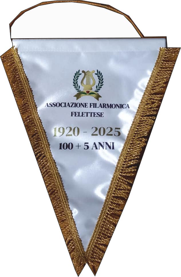 Gagliardetto Filarmonica Filettese personalizzato Gagliardetto Filarmonica Filettese