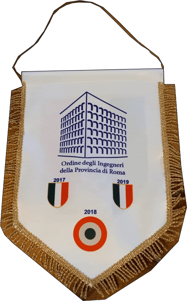 GAGLIARDETTI economici MONOFACCIALI personalizzati ordine ingegneri GAGLIARDETTI economici MONOFACCIALI ordine ingegneri