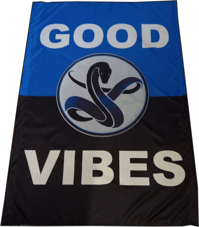 stendardo a due aste good vibes inter stendardo a due aste good vibes inter