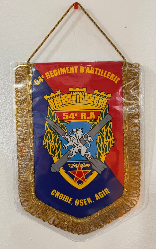 gagliardetto araldico artillerie personalizzato gagliardetto araldico artillerie