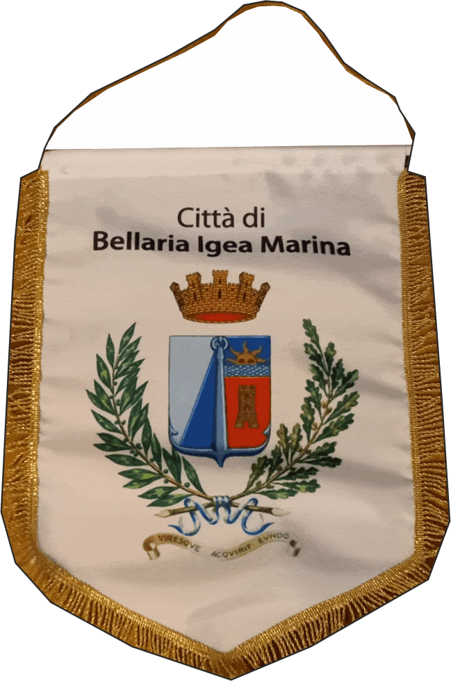 gagliardetto citta` di Bellaria gagliardetto citta` di Bellaria
