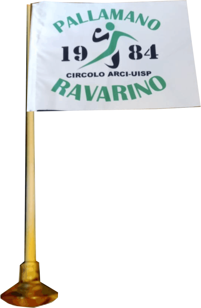bandierina da tavolo ravarino bianca bandierina da tavolo ravarino bianca