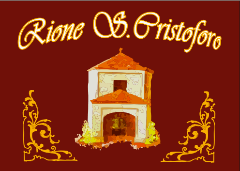 bandiera rione san cristoforo bandiera rione san cristoforo