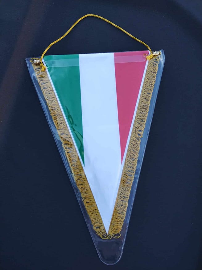 retro GAGLIARDETTI Gold medi personalizzati tricolore retro GAGLIARDETTI Gold medi tricolore