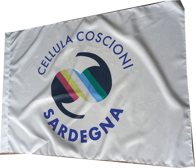 bandiera per liste elettorali cellula coscioni personalizzata bandiera per liste elettorali cellula coscioni