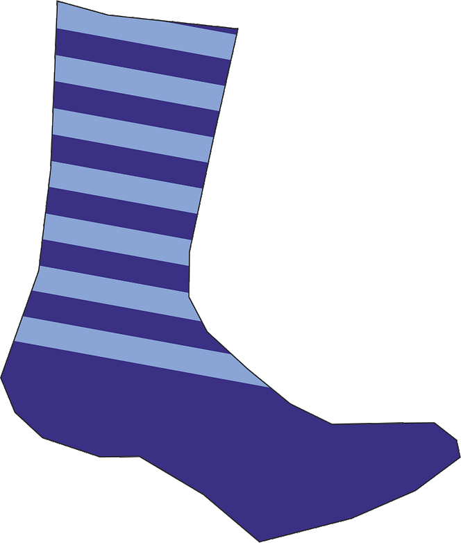 calza multirighe celeste blu navy calza multirighe celeste blu navy