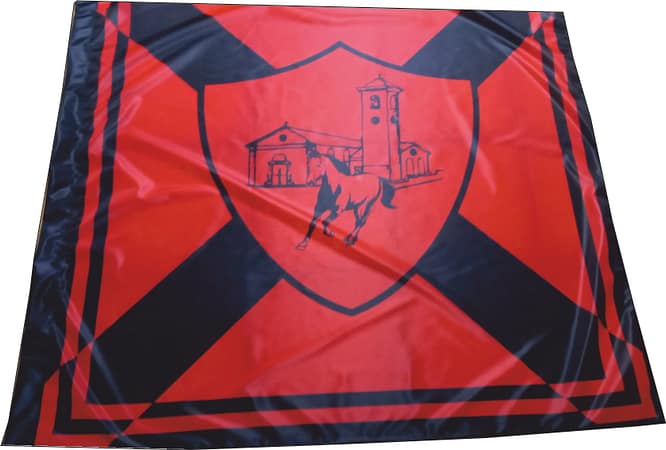 Bandiera da Sbandieratori Palio di Buti personalizzata Bandiera da Sbandieratori Palio di Buti
