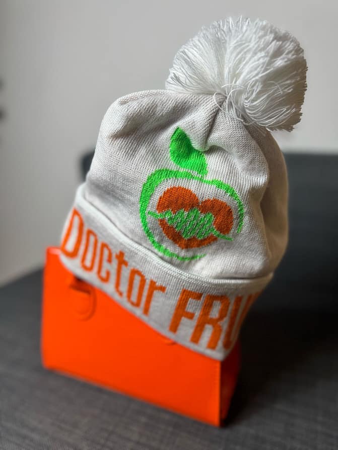 cappello doctor fruit con pon pon bianco cappello doctor fruit bianco