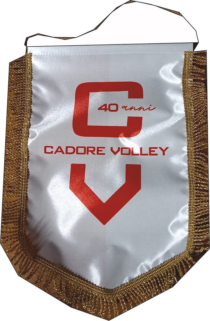 Gagliardetto piccole quantità Cadore Volley personalizzato Gagliardetto piccole quantità Cadore Volley