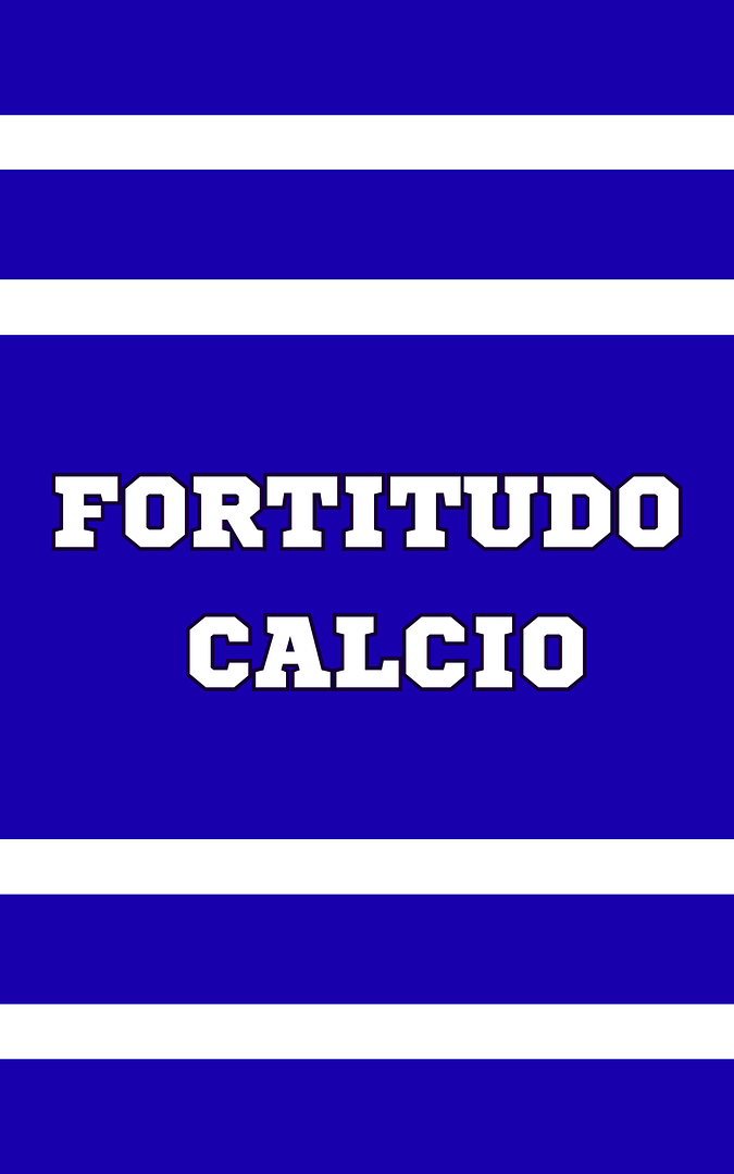 SCALDACOLLO IN PILE FORTITUDO CALCIO BLU SCALDACOLLO IN PILE FORTITUDO CALCIO