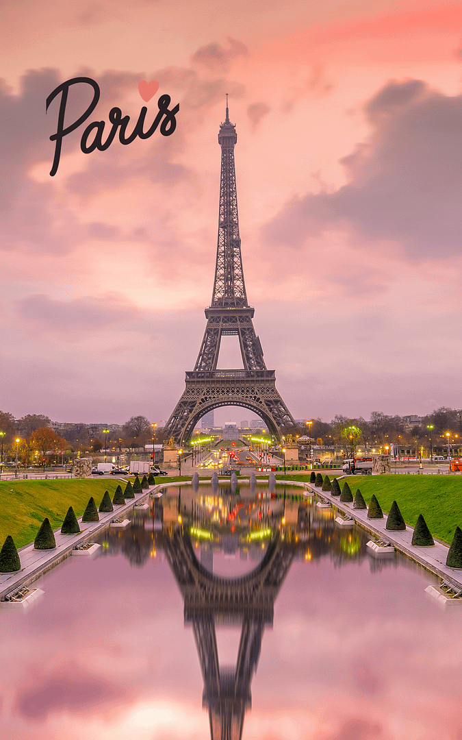 SCALDACOLLO CON FOTO PARIS ROSA SCALDACOLLO CON FOTO PARIS