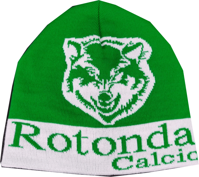 Cuffie jacquard senza risvolto personalizzate rotonda Cuffie jacquard senza risvolto rotonda