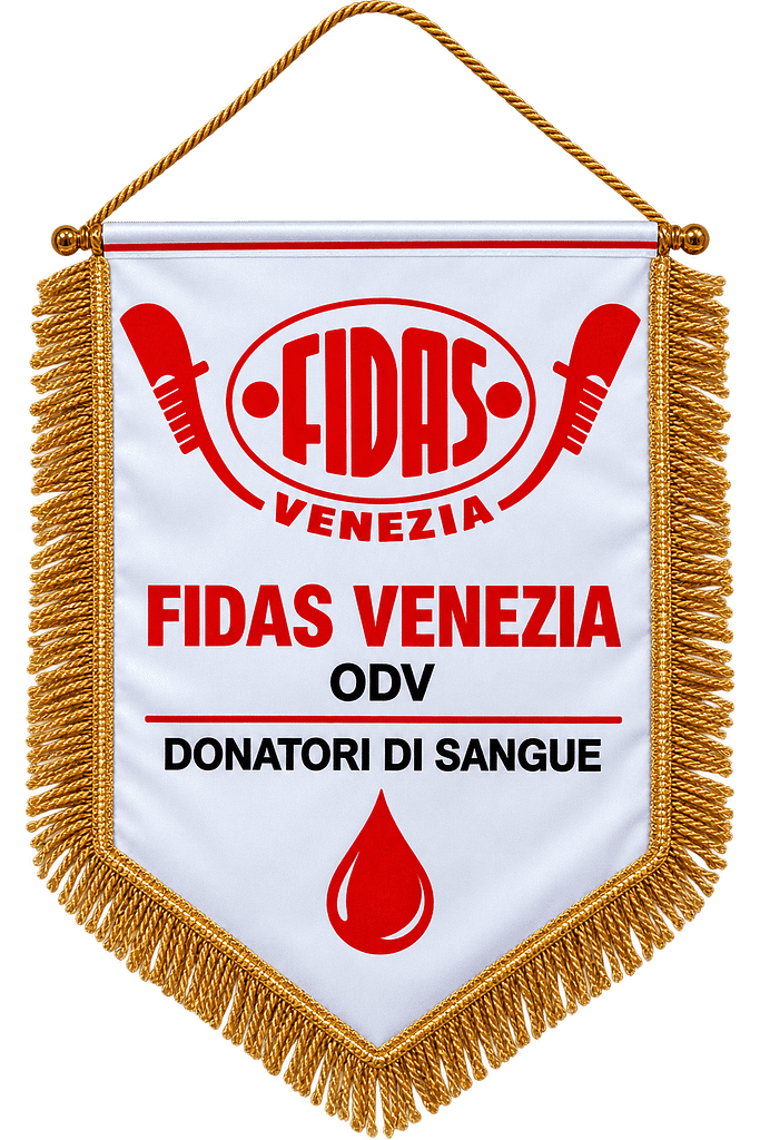 Gagliardetto Consegna Veloce Fidas Venezia Personalizzato Gagliardetto Consegna Veloce Fidas Venezia