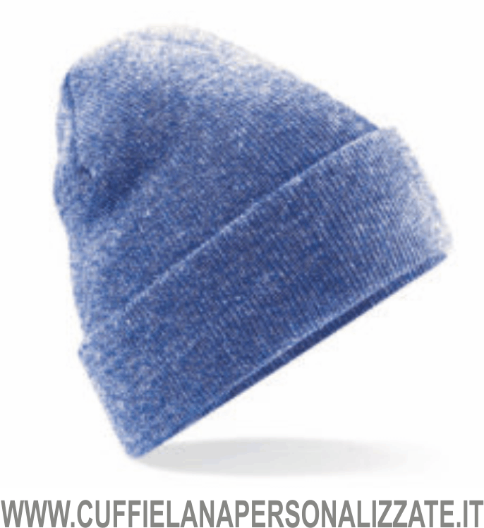 berretto blu royal melange berretto blu royal melange