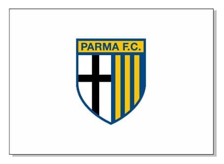 Bandiera Parma F.C. personalizzata Bandiera Parma F.C.