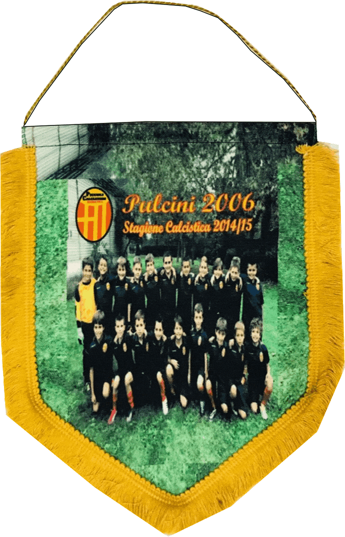 gagliardetto con foto personalizzato pulcini 2006 gagliardetto con foto pulcini 2006