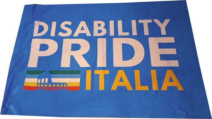 Bandiera Arcobaleno Disability Pride personalizzata Bandiera Arcobaleno Disability Pride