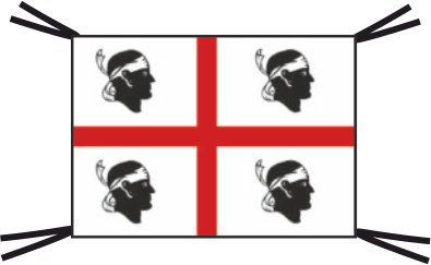 bandiera sardegna 4 lacci bandiera sardegna 4 lacci