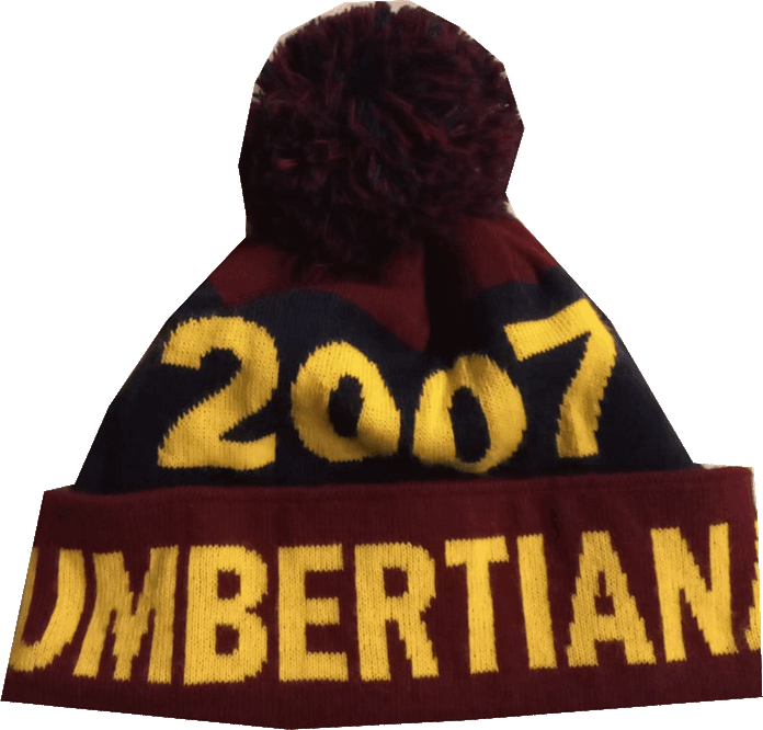 cuffie jacquard con risvolto Umbertiana personalizzate cuffie jacquard con risvolto Umbertiana