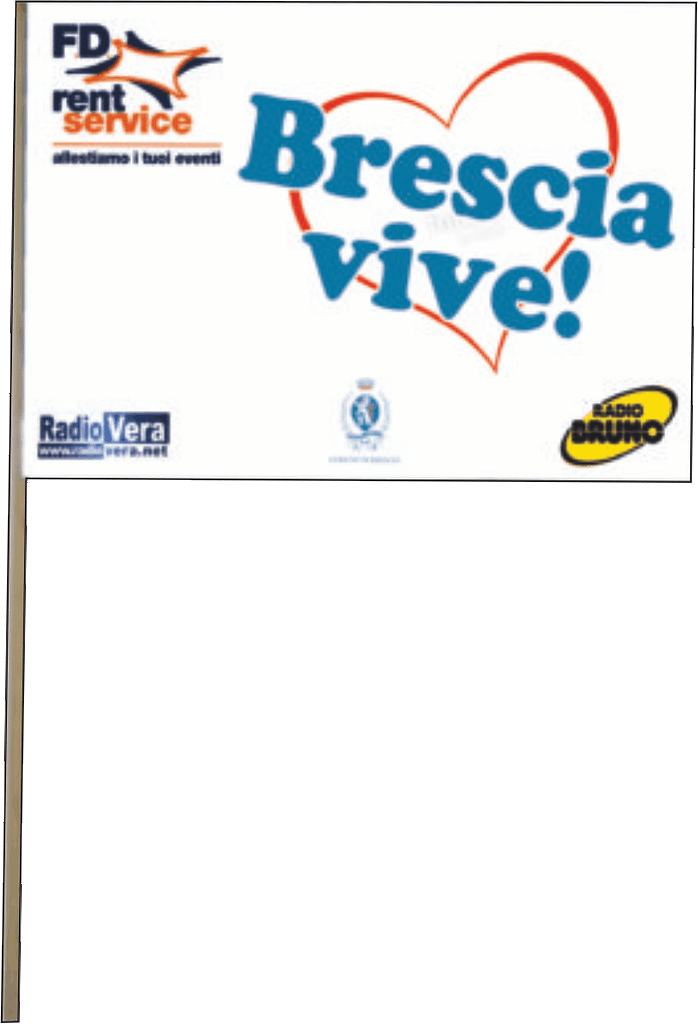 BANDIERINE in carta eco compatibile personalizzate brescia vive BANDIERINE in carta eco compatibile brescia vive