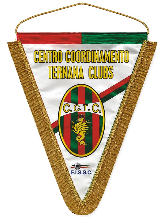Gagliardetto Standard Medio Ternana Personalizzato Gagliardetto Standard Medio Ternana