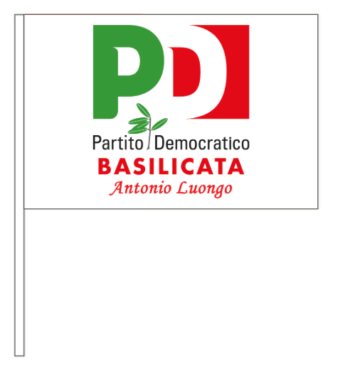 BANDIERE PER PARTITO DEMOCRATICO BASILICATA ANTONIO LUONGO BANDIERE PER PARTITO DEMOCRATICO BASILICATA