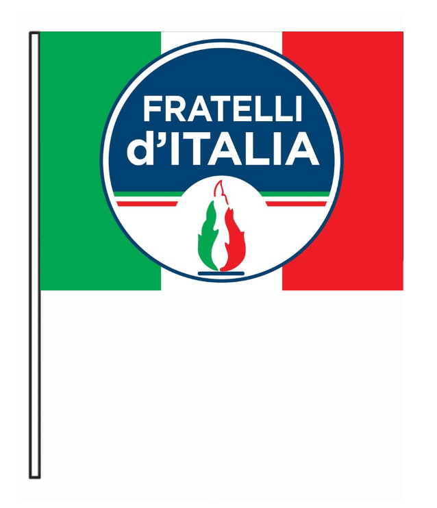 bandiere per partito fratelli d'italia tricolore personalizzata bandiere per partito fratelli d'italia tricolore
