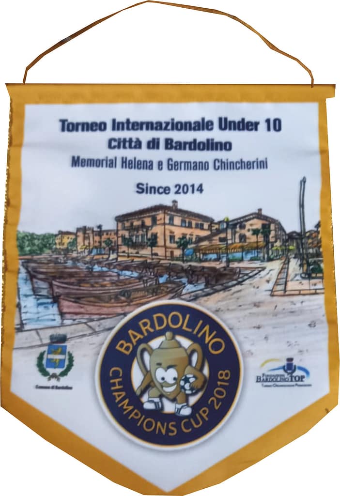 gagliardetto bardolino champions cup senza frangia gagliardetto bardolino champions cup