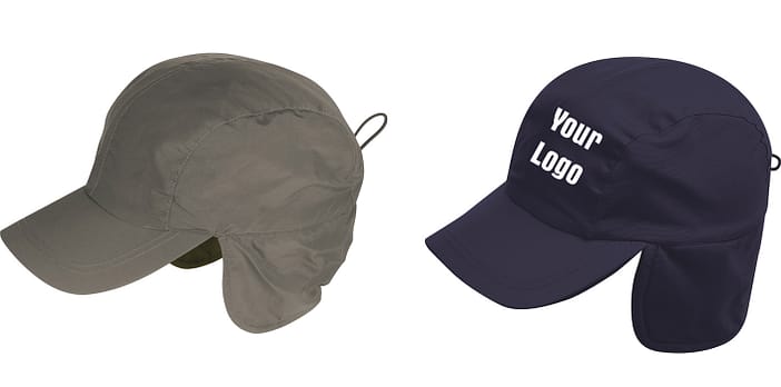berretti paraorecchie blu e grigio personalizzati berretti paraorecchie blu e grigio