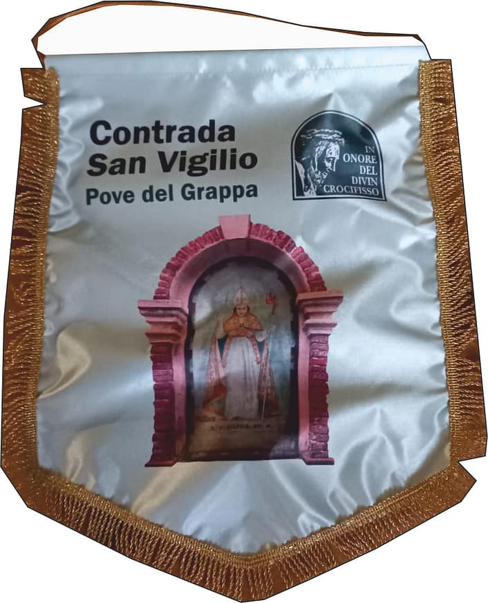 Gagliardetto Piccole Quantità San Vigilio personalizzato Gagliardetto Piccole Quantità San Vigilio