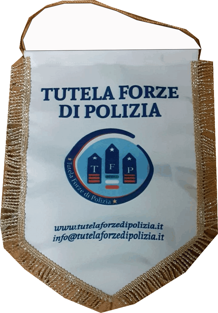 gagliardetti personalizzati piccole quantità Tutela Polizia gagliardetti piccole quantità Tutela
