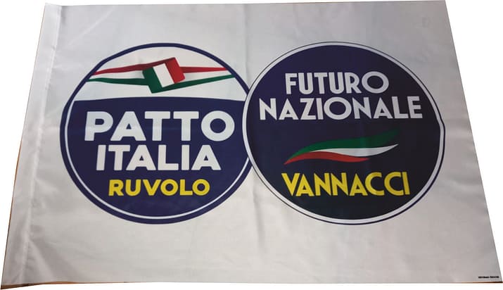 Bandiera per Partiti Politici Futuro Nazionale personalizzata Bandiera per Partiti Politici Futuro Nazionale