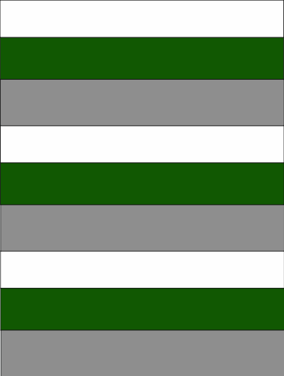 Fascia multifunzione nei colori bianco verde grigio Fascia multifunzione bianco verde grigio