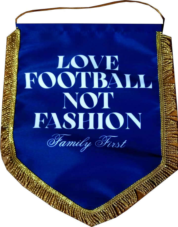 Gagliardetto Standard Medio Family First personalizzato Gagliardetto Standard Medio Family First