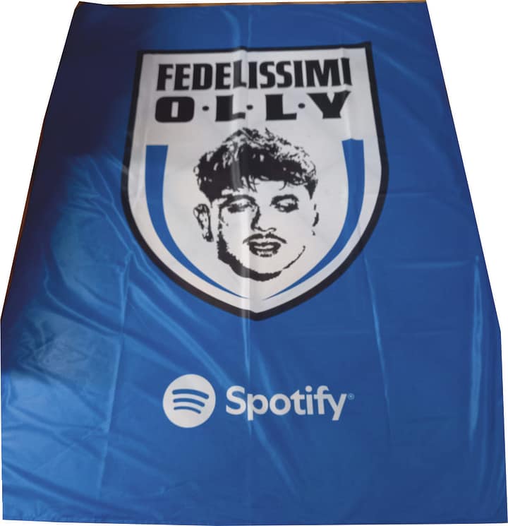 Bandiera in grande formato Olly personalizzato Bandiera in grande formato Olly