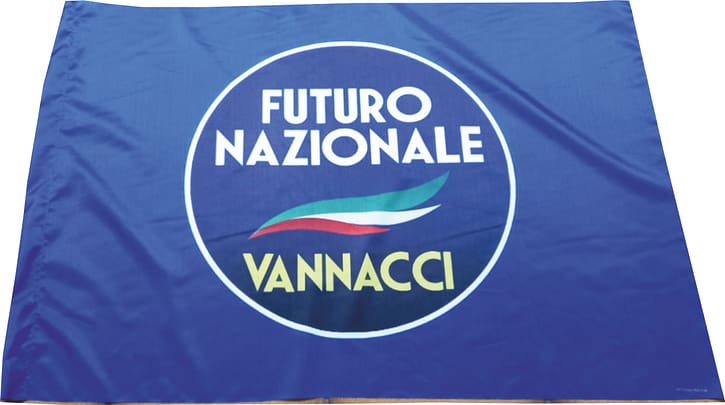 Bandiera per Partiti Politici Futuro Nazionale Blu Royal Personalizzata Bandiera per Partiti Politici Futuro Nazionale Blu Royal