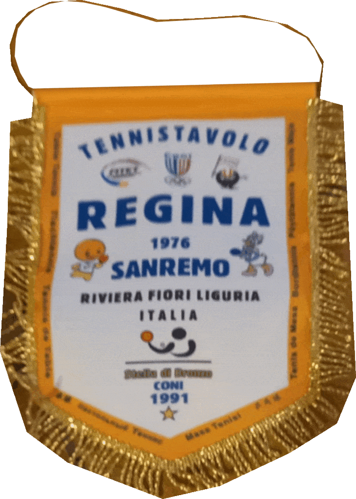 gagliardetto tennistavolo regina gagliardetto tennistavolo regina