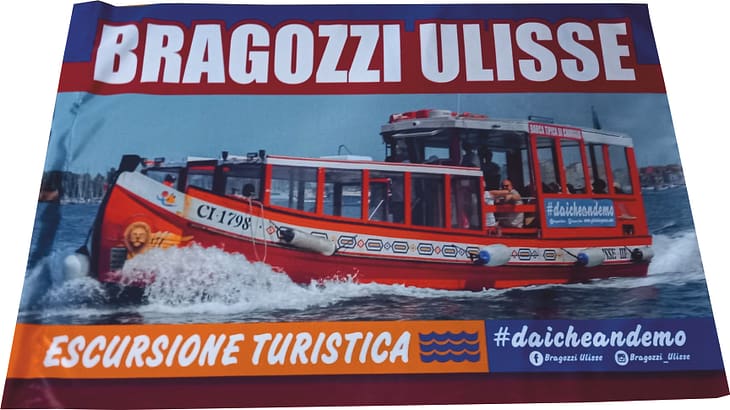 Bandiera con Foto Bragozzi Ulisse Personalizzata Bandiera con Foto Bragozzi Ulisse