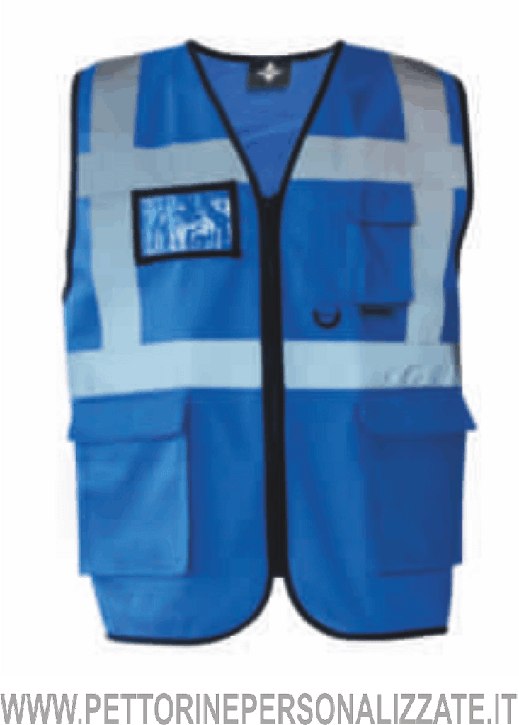 pettorina di sicurezza azzurra pettorina di sicurezza azzurra