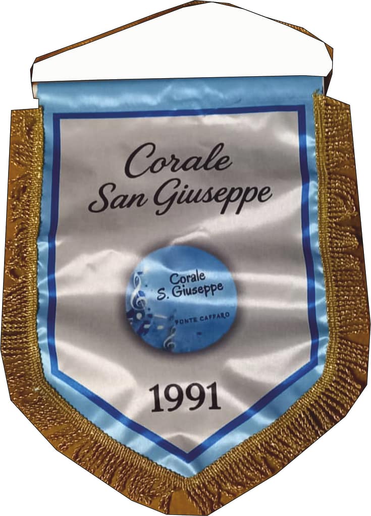 Gagliardetto Corale San Giuseppe con consegna veloce Gagliardetto Corale San Giuseppe